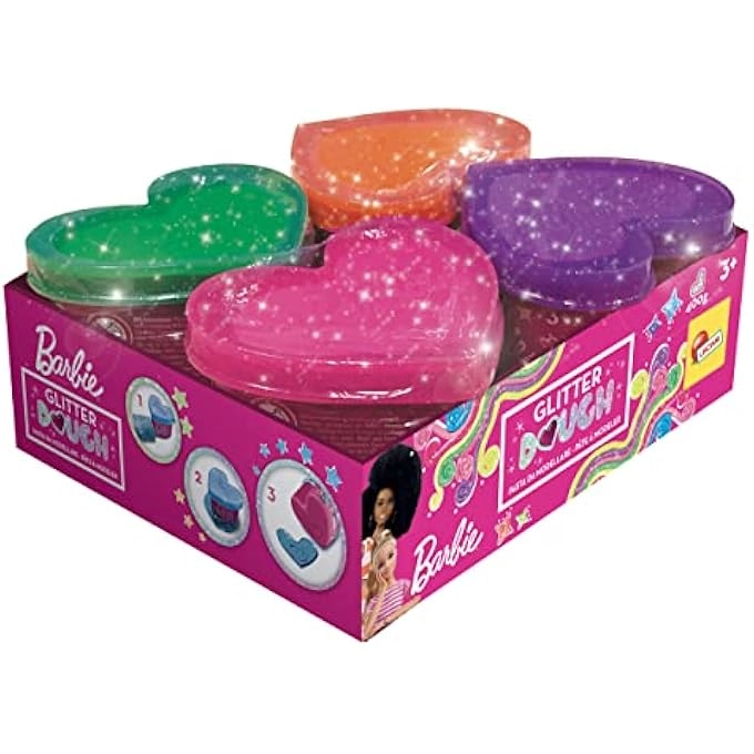 Dough Kit Car Barbie - GLITTERDOUGH TINS WITH STENCILS