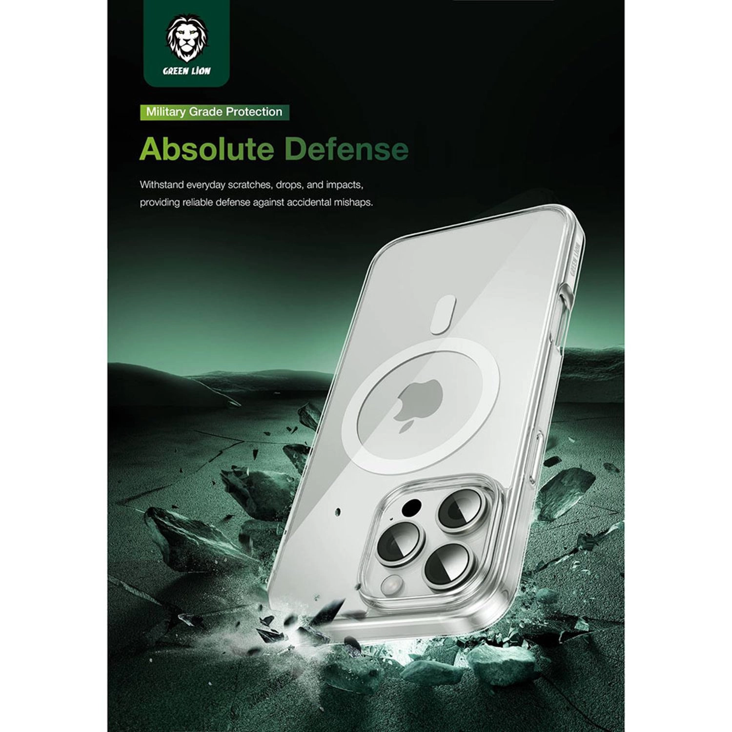 MagSafe Crystal Clear Case for iPhone 16 Pro Max