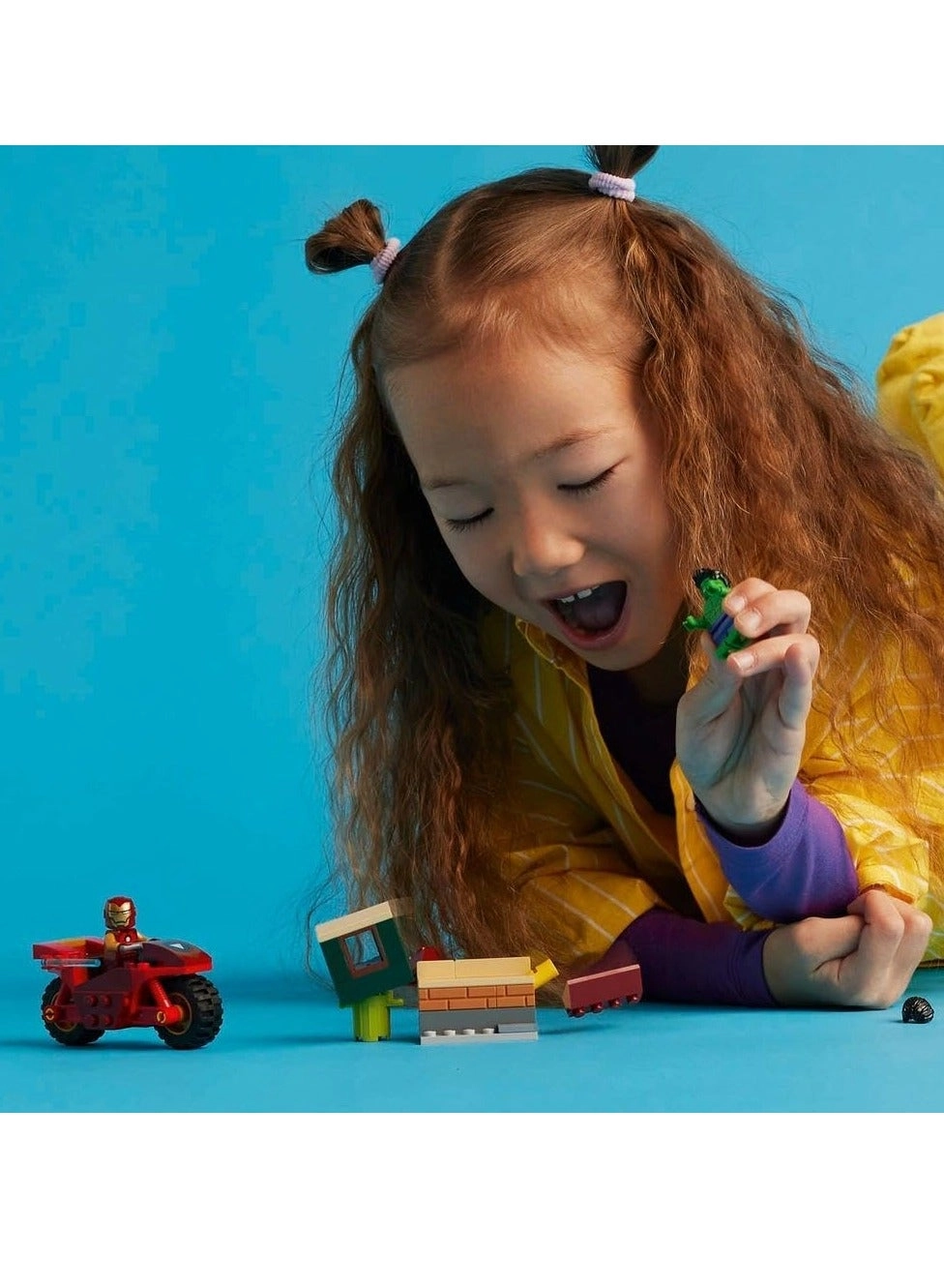 Marvel Iron Man with Bike and The Hulk (76287)