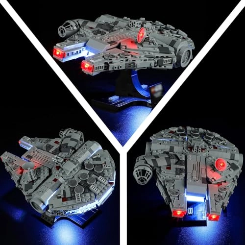 LED Light Kit for LEGO 75375 Millennium Falcon Set