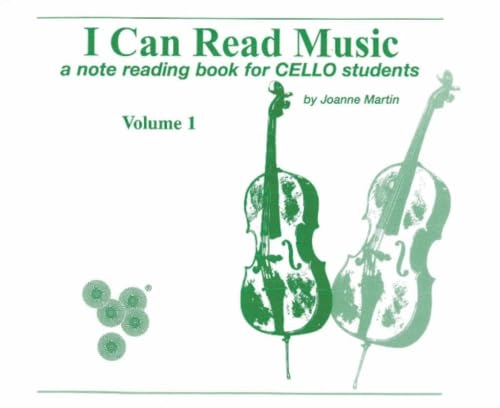 I Can Read Music - A Note Reading Book for Cello Students, Vol. 1