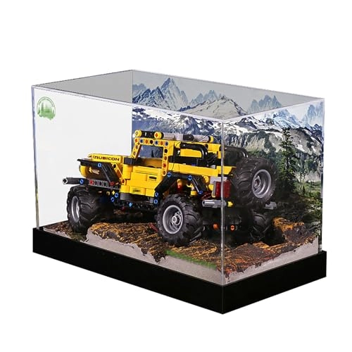 Clear Acrylic Display Case - 36 x 16 x 17 cm Transparent 3mm