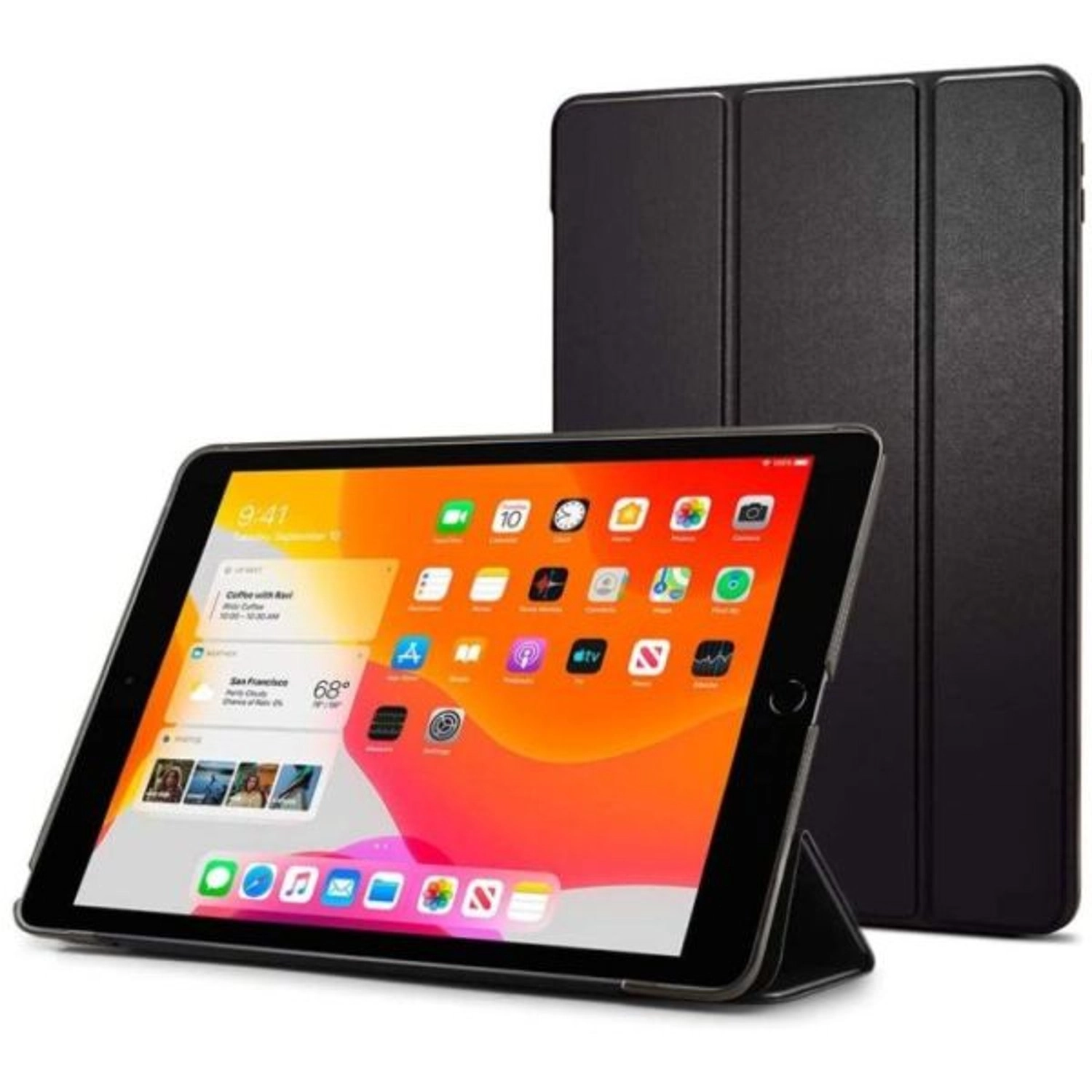 Trands Folio Case with Pencil Holder for iPad 10.2-inch (2019)