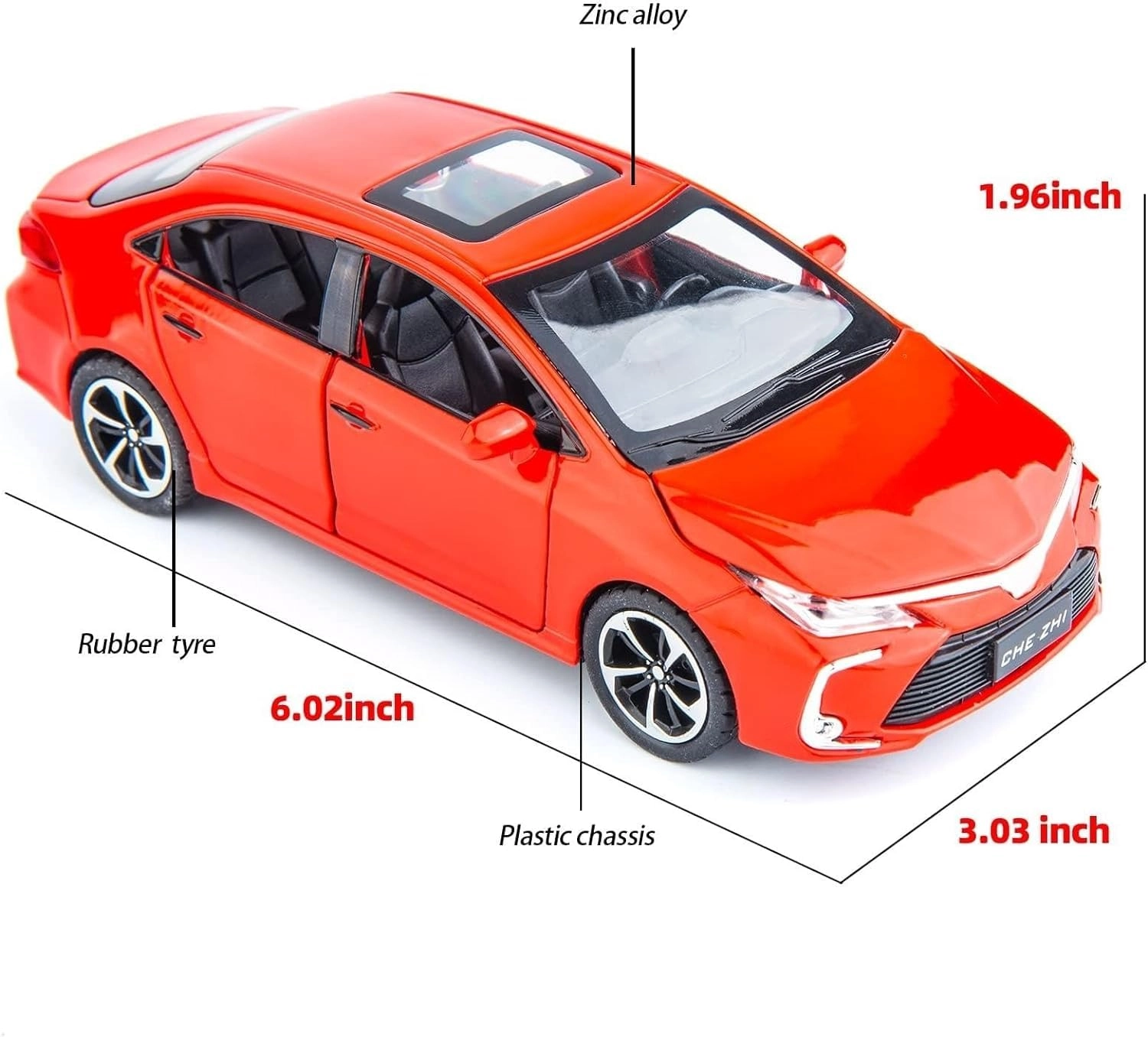 TOYOTA COROLLA - Pull Back Sound Light