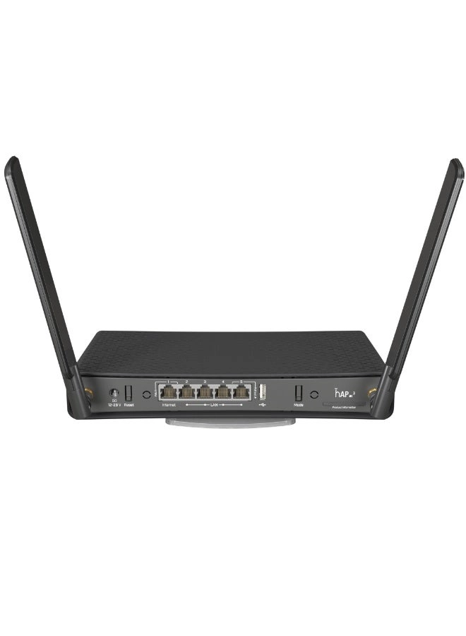Mikrotik hAP AC3 - 1 Gbps AC1200 <topwi-fistandard> <wlandatatransferratemax>