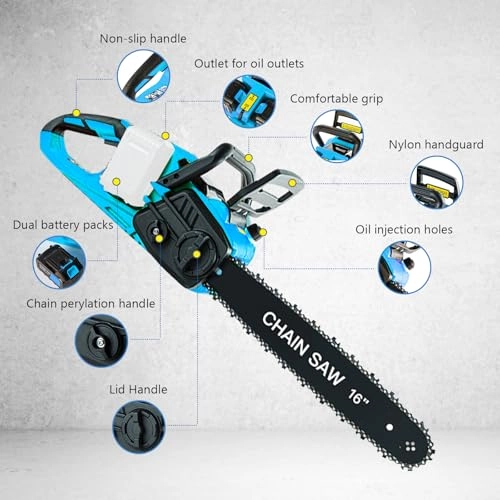 Cordless Chainsaw - 16 Inch Brushless