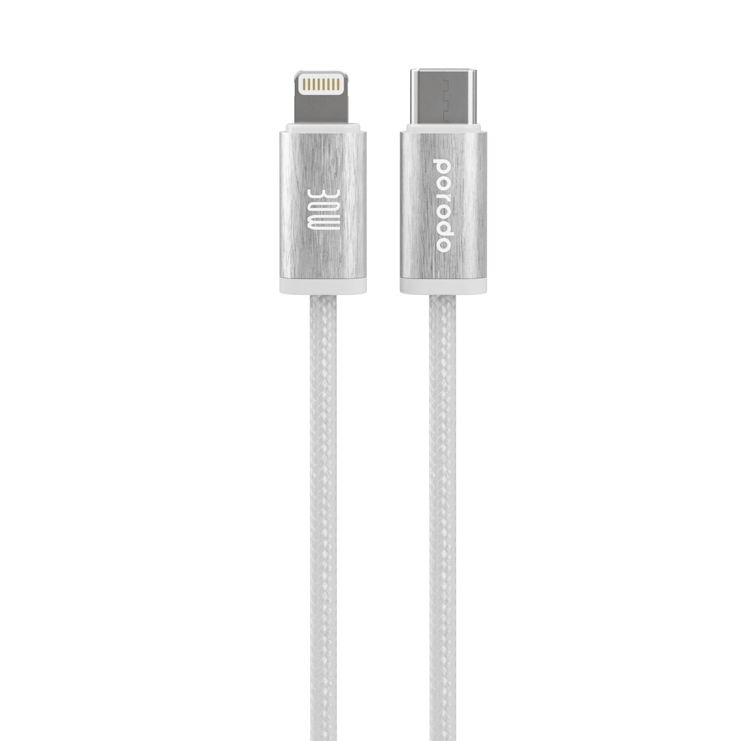 V-Smart Woven Type-C to Lightning Fast Charging Cable 1.2m