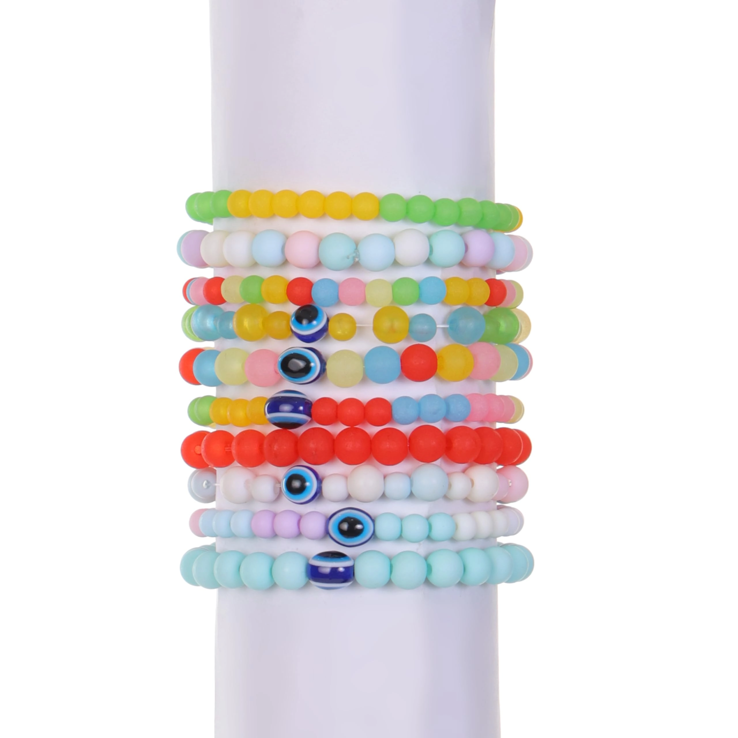 Bracelet Making Kit - 12 Types 10m Elastic Thread