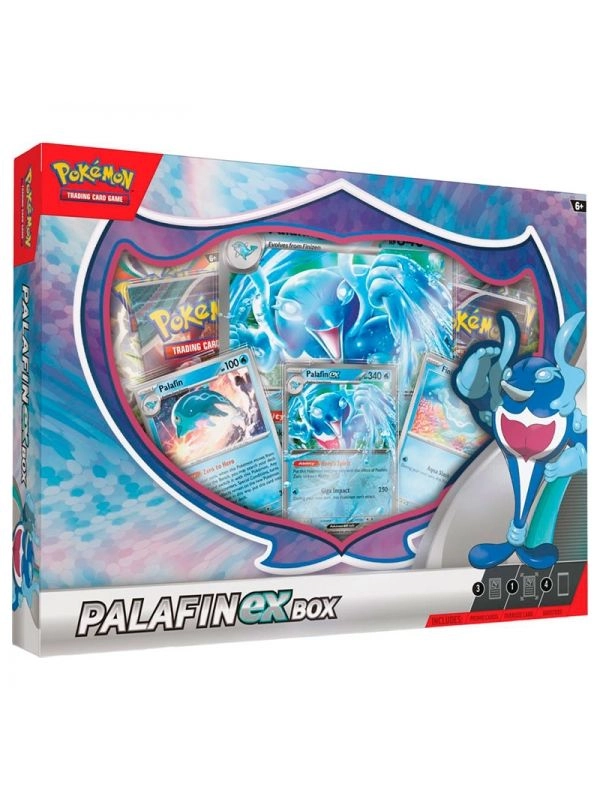 Palafin EX Box - 1x foil promo card 4x Pokémon TCG booster packs