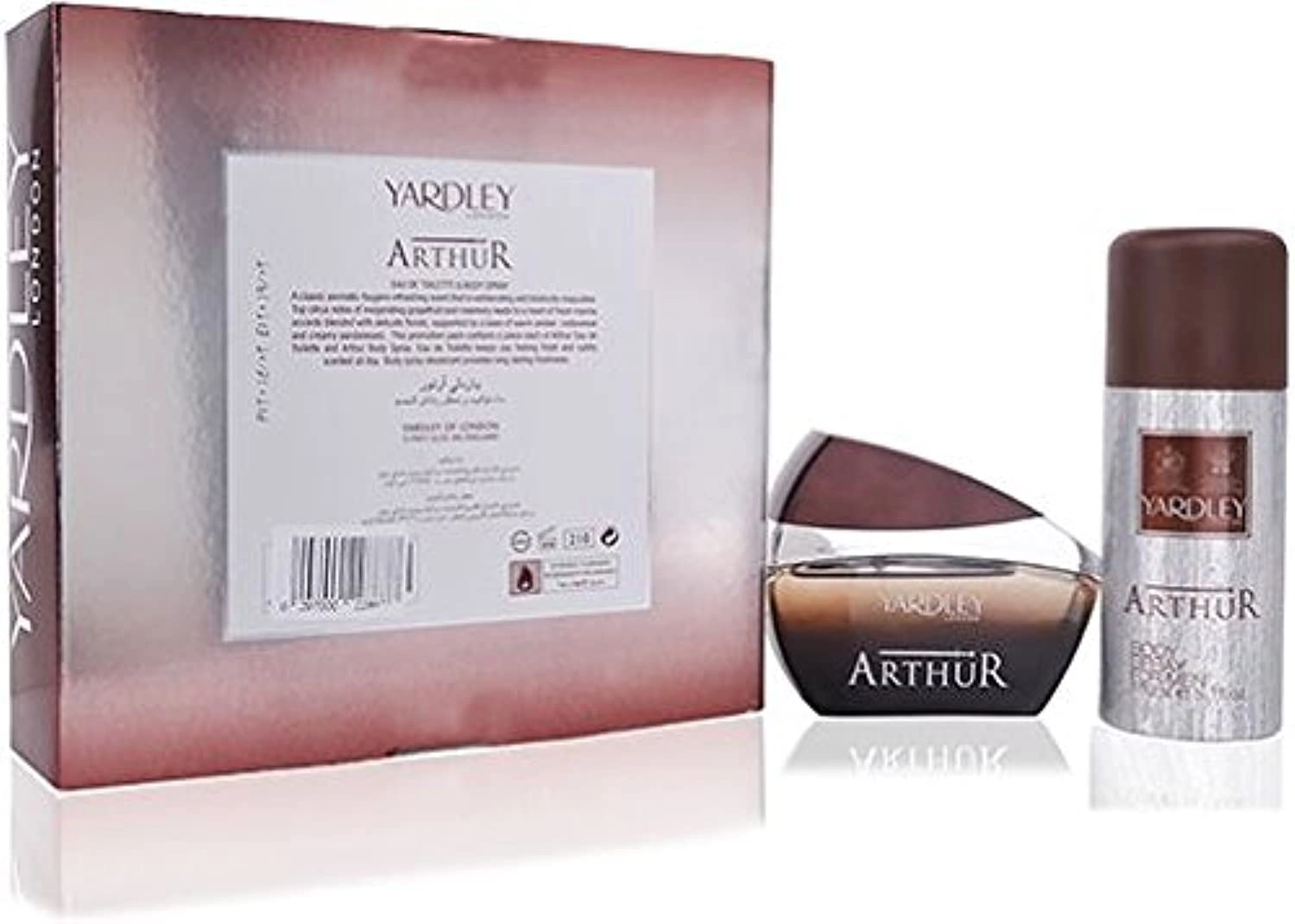 Yardley Arthur Eau de Toilette 2 pieces Pack