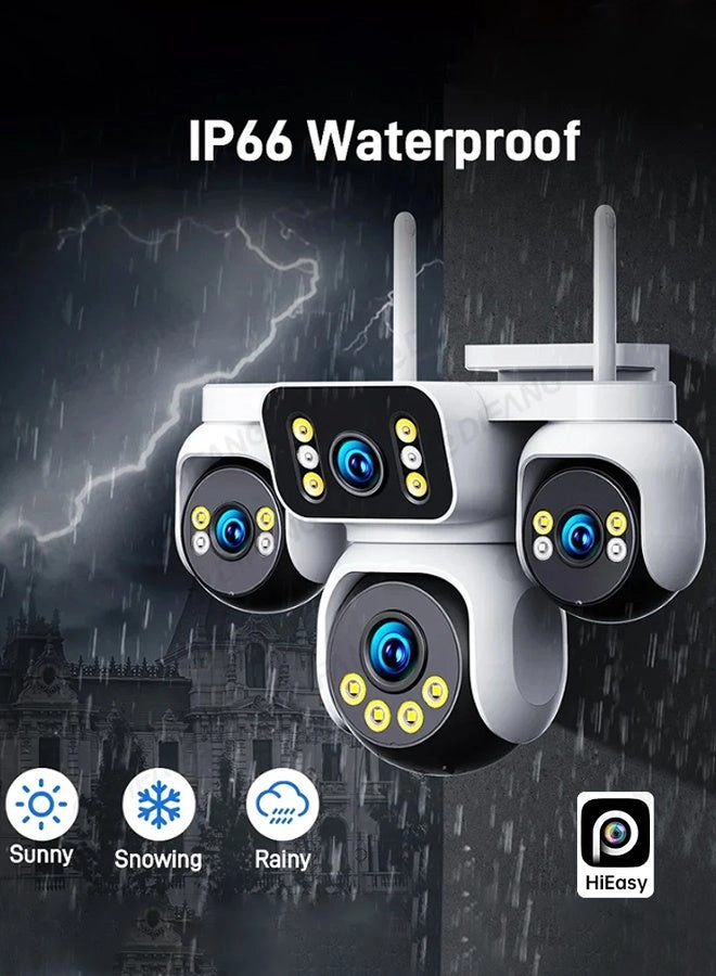 20MP CCTV - 4 Lens 4 Screen