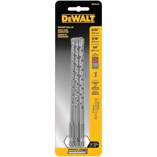 DWA5103 - Masonry Bit Set 3 Piece