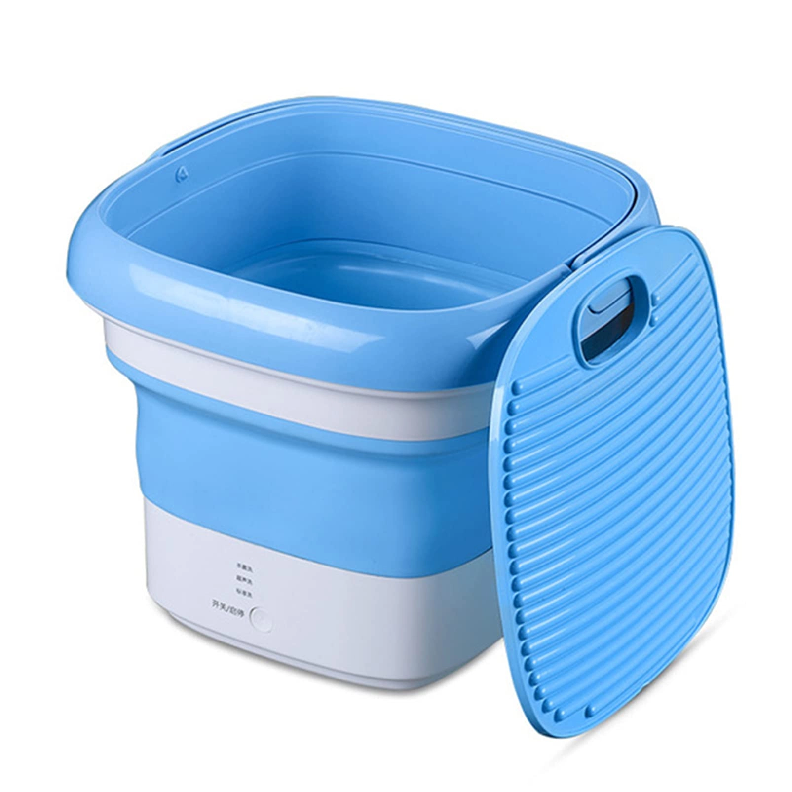 Portable Washing Machine,Turbine Folding Mini Usb Laundry Washer,Perfect For Apartments, Rvs And Small Space Living Shandongmt (Color : B)