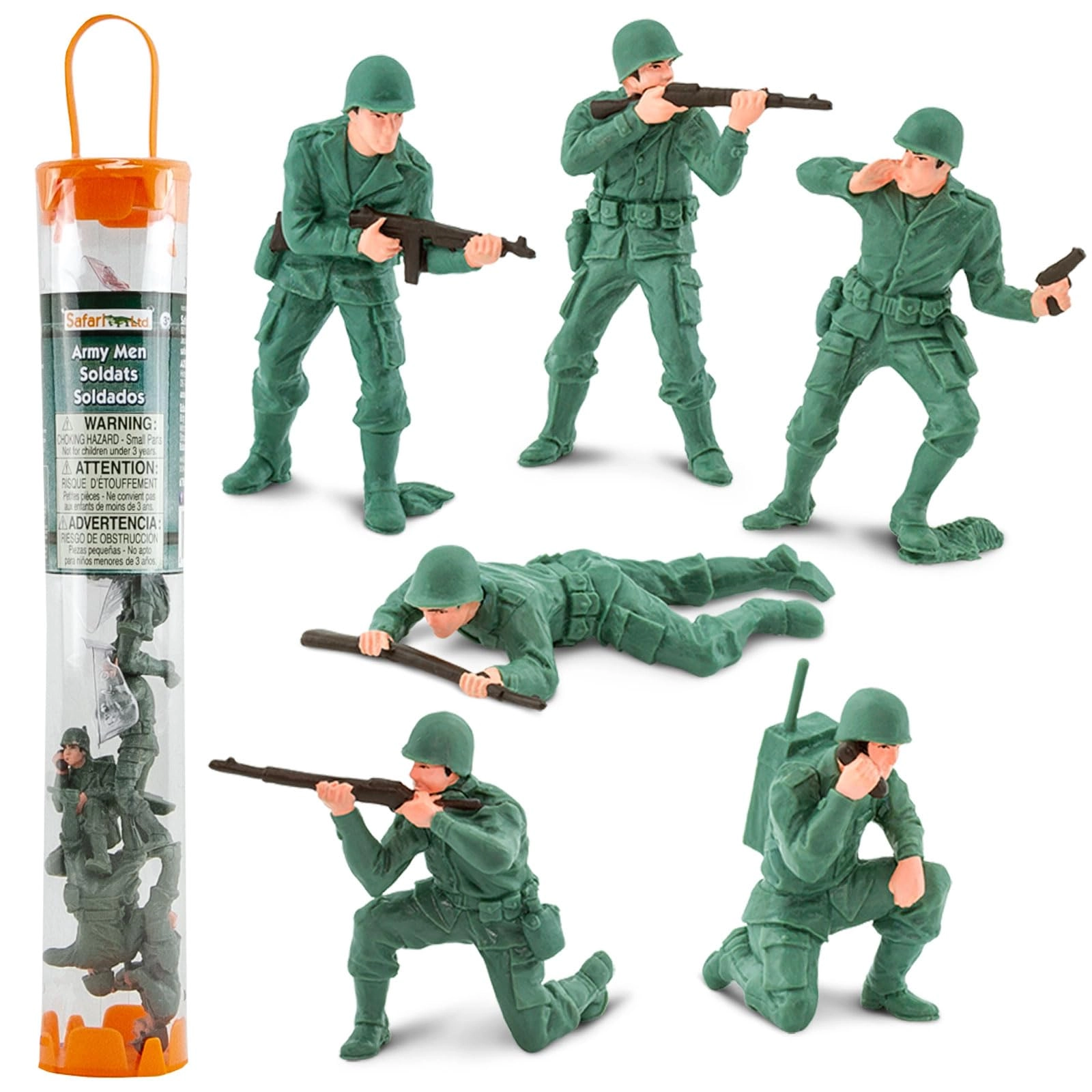 Safari Ltd Toobs - Army Men (S678604) 6 pcs