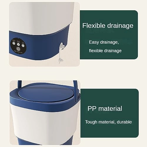 Mini folding washing machine