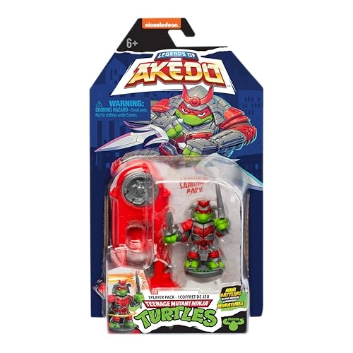 Legends of Akedo Teenage Mutant Ninja Turtles - Full Set of 8