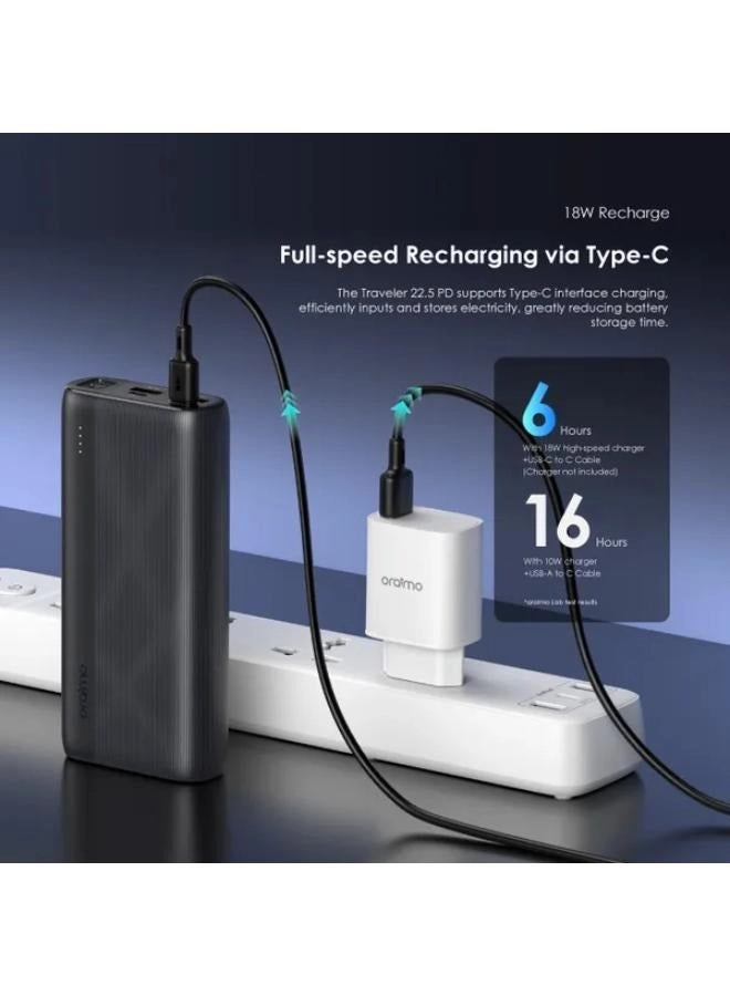 Traveler 22.5 PD - 20000 mAh 22.5W