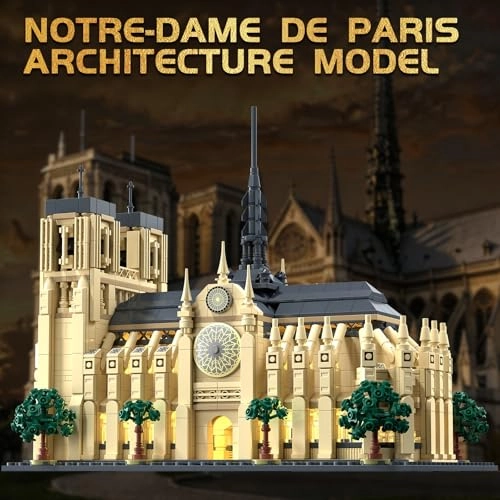 Notre Dame de Paris - Notre Dame Cathedral 1757 pcs