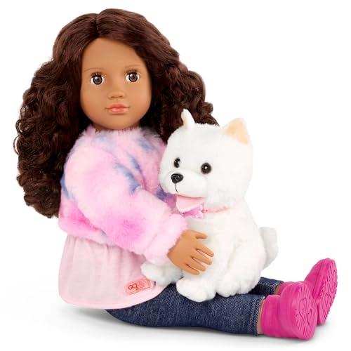 Ines Fashion Doll - 18-inch 6-inch Pomeranian Ages 3+