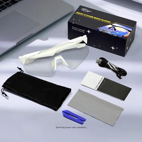 GQ PRO 02 - Smart Glasses Black Frame Gray