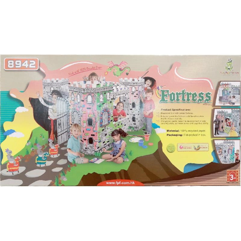 Funny Paper Furniture Castle Fortress