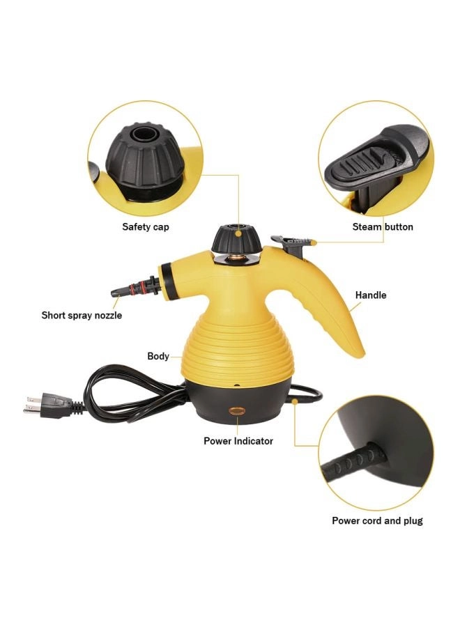 Steam Cleaner - Portable Electric Yellow/Black