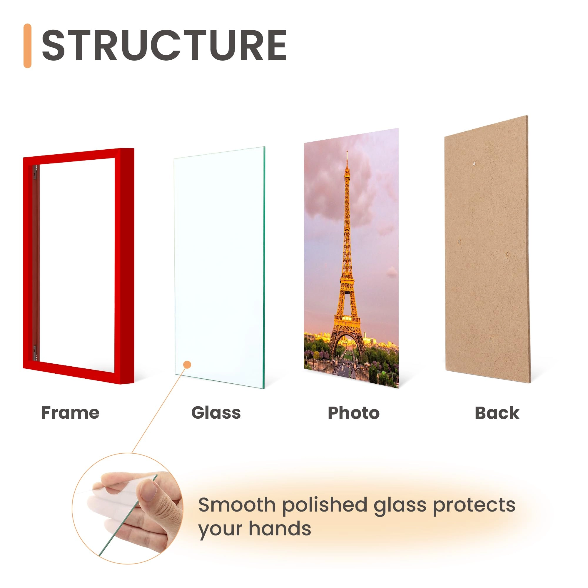 7x5 photo frames - 12.7x17.78cm