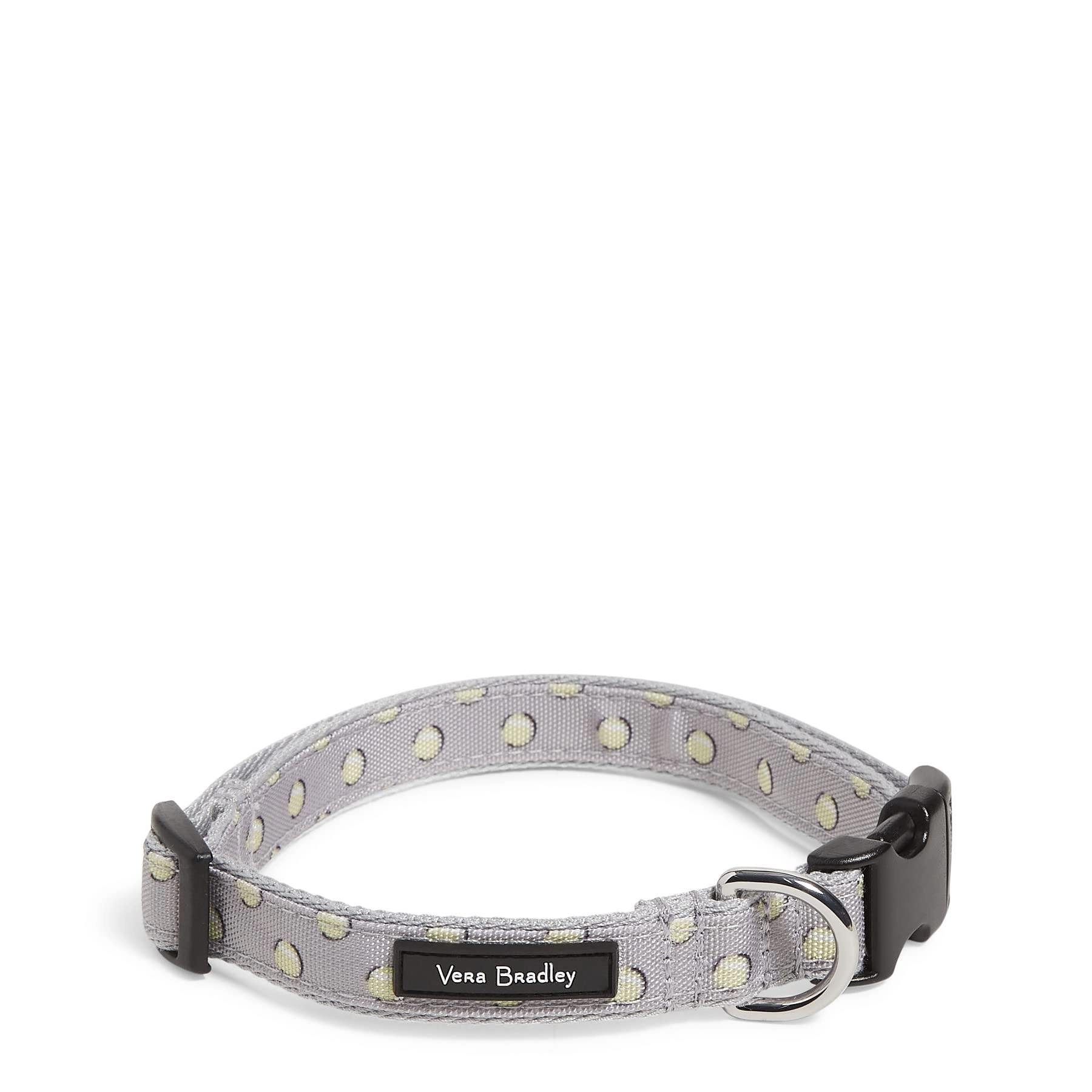 Vera Bradley Recycled Lighten Up Water-Repellent Adjustable Pet Collar - Medium Dog
