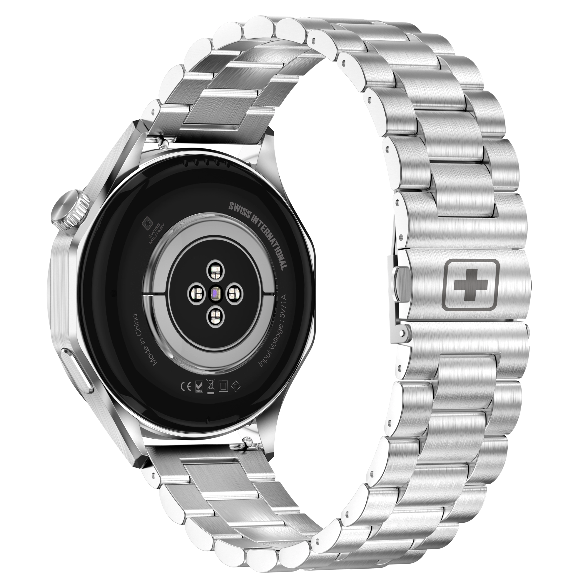 Smartwatch 45mm Stainless Steel GPS