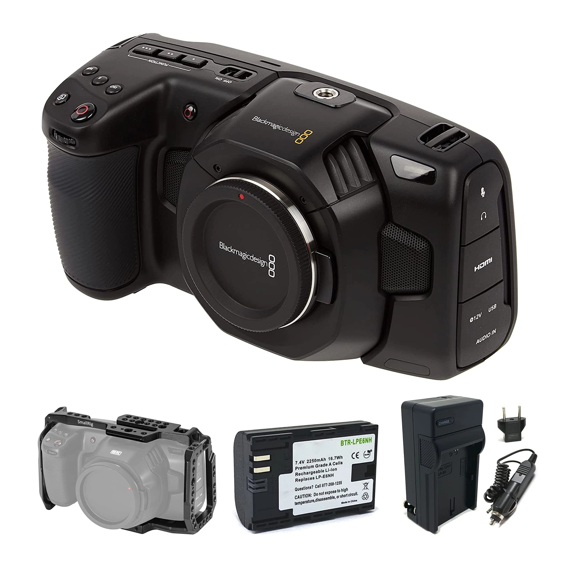 Blackmagic Design Pocket Cinema Camera 4K Bundle