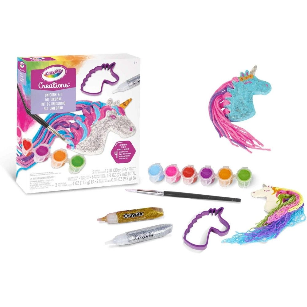 Unicorn Sketch Set - 120 Pieces Stickers Included