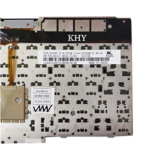 Laptop Keyboard - US Version English with Pointing Sticks