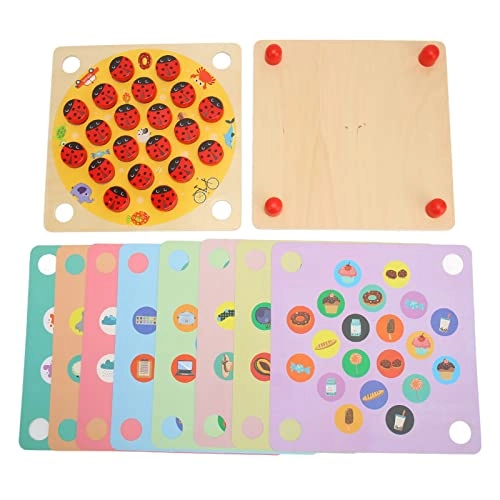 Ladybug Memory Game - 20pcs Basswood