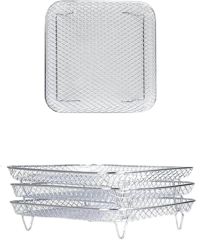 Yechiry Stackable Air Fryer Rack - 304 Stainless Steel 3