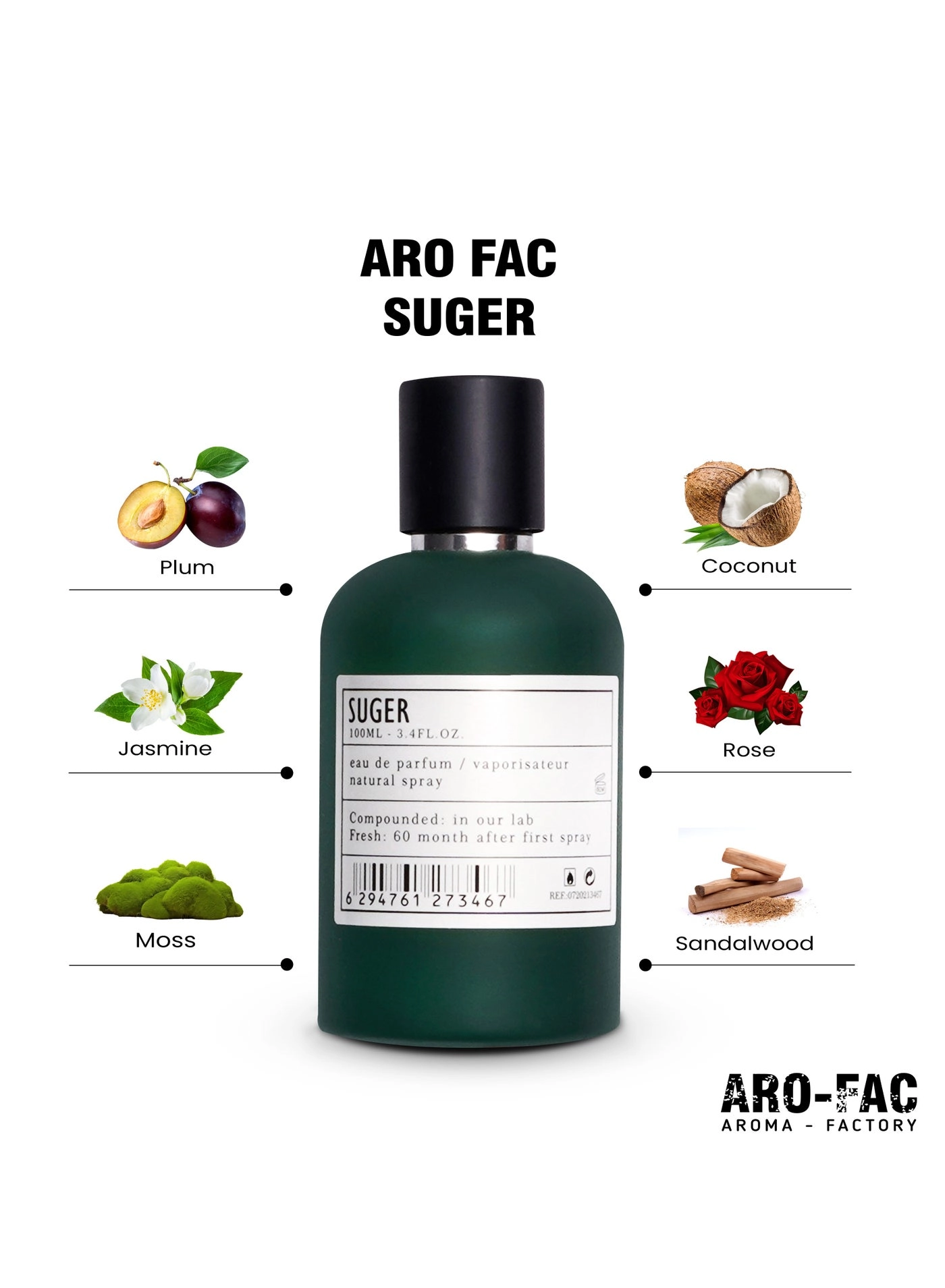 Aro Fac Suger Intense Eau de Parfum 100ml