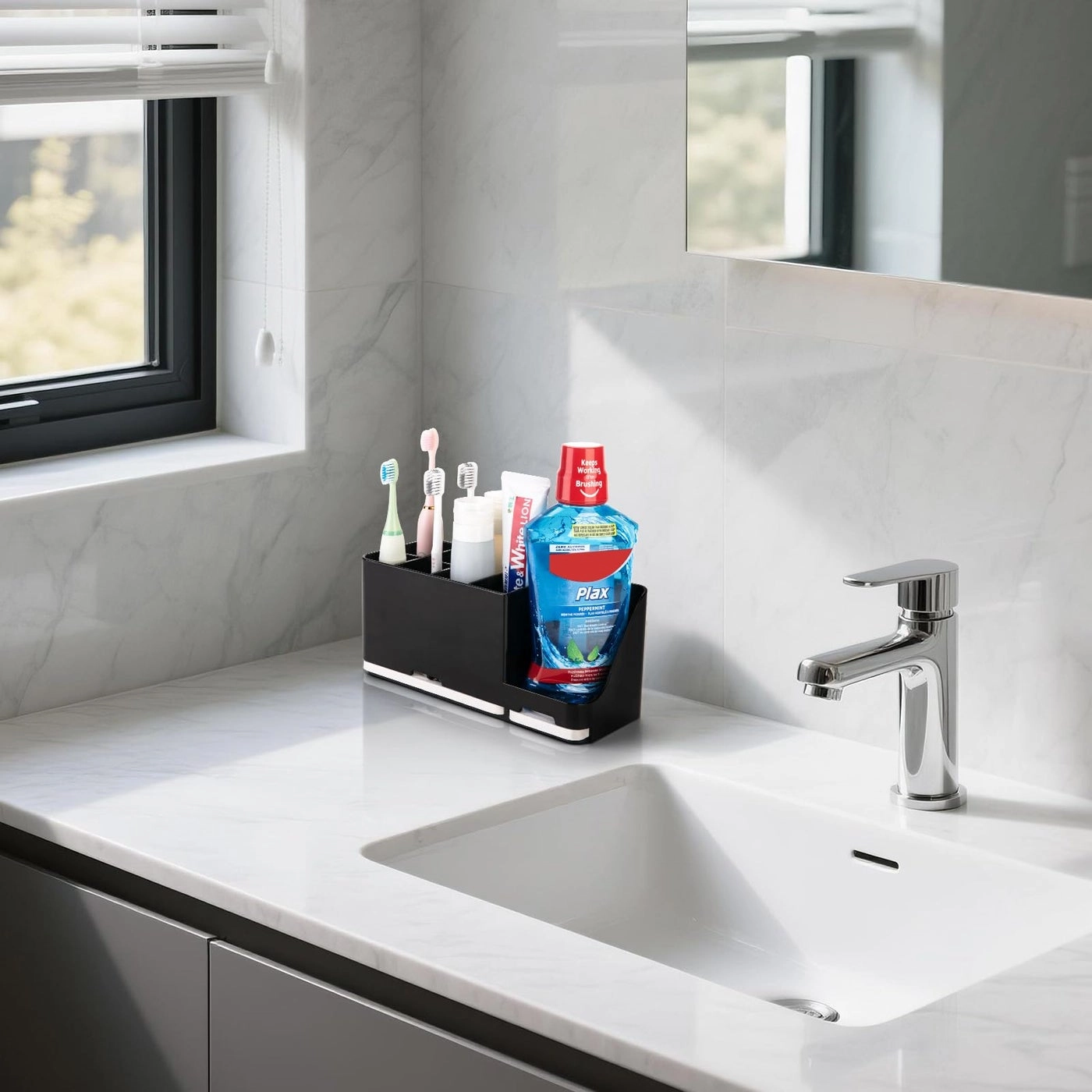 Toothbrush Holder - Bathroom 8 Slots