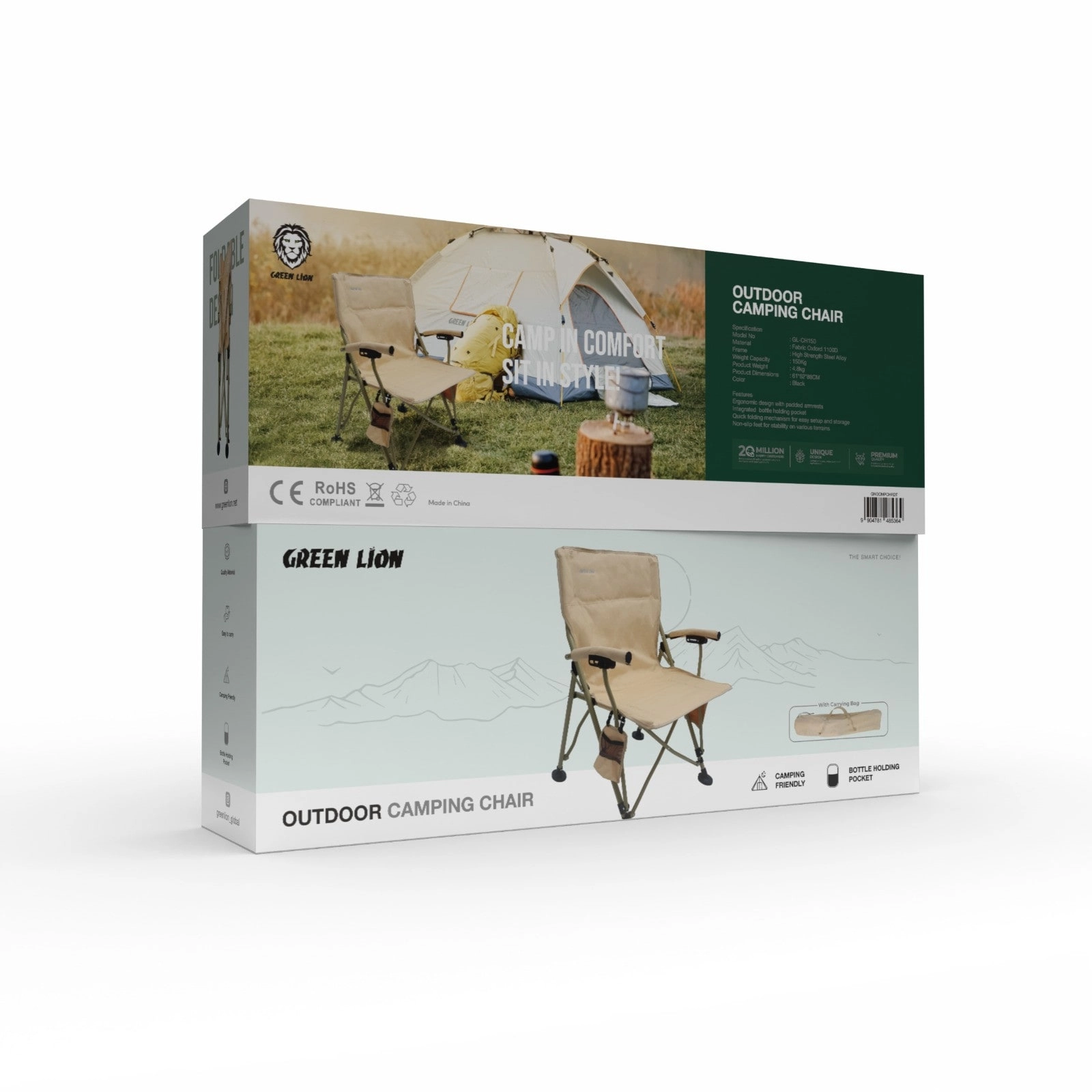 Outdoor Camping Chair - 150kg