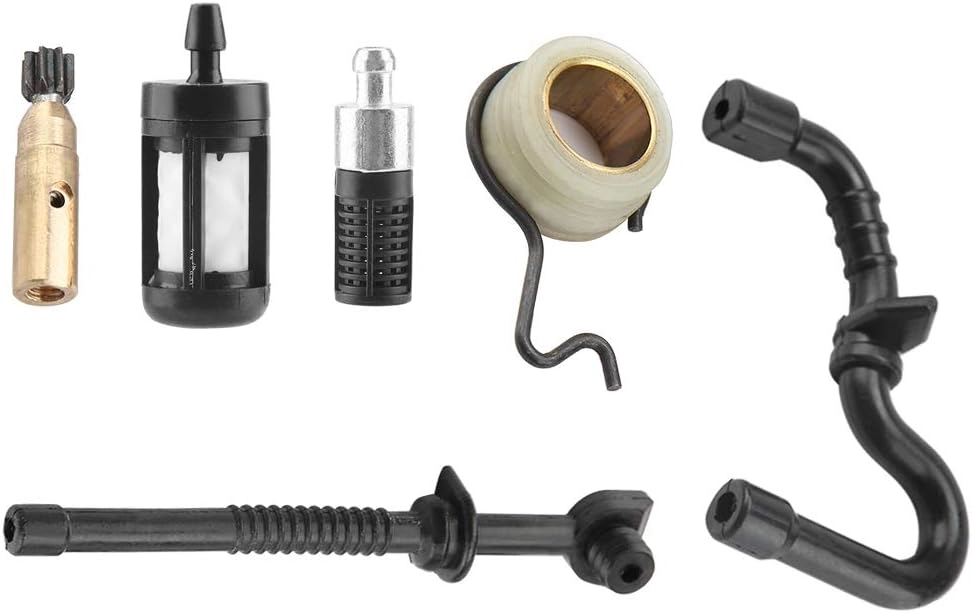 Worm Gear + Oil Pump + Oil Filter + Oil Line + Fuel Filter + Fuel Line