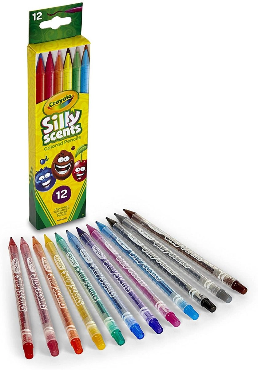 Silly Scents Twistables Colored Pencils - 12