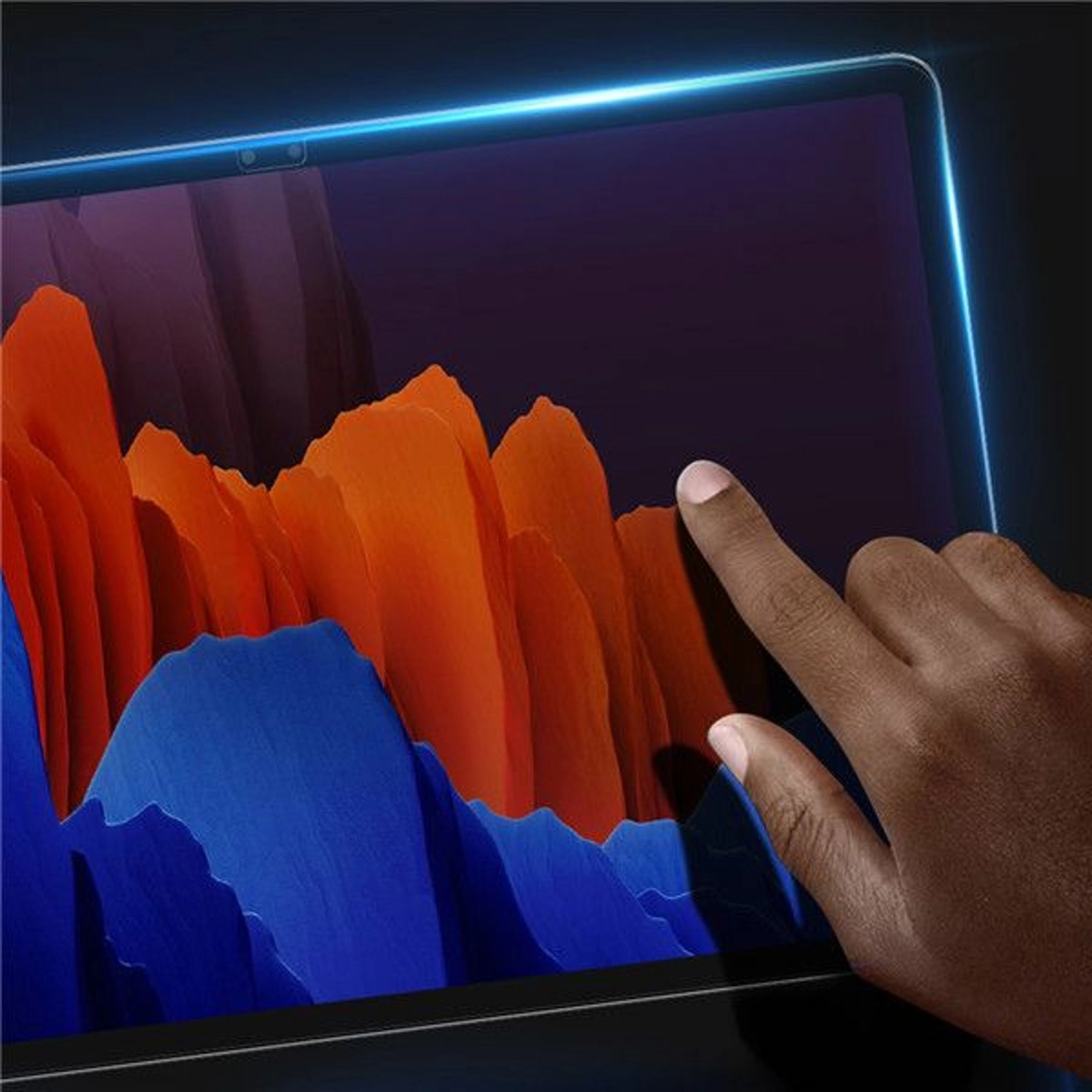 Clear Tempered Glass for Galaxy Tab S7 Plus