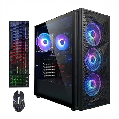 STGAubron Gaming PC Desktop - Ryzen 7 5700X 16GB 1TB