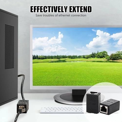 RJ45 Coupler - 10Gbps Female to Female Pack