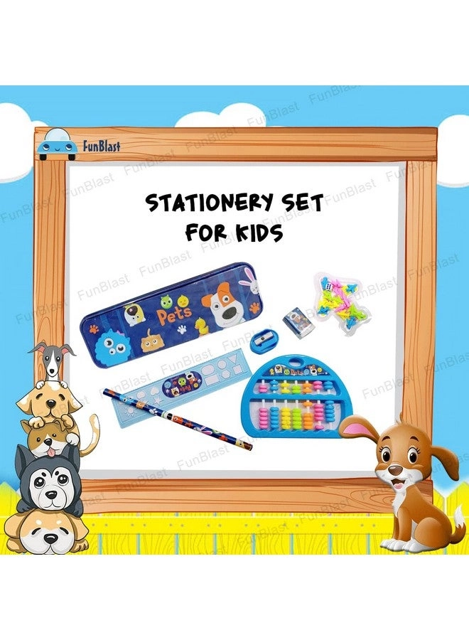 Kawaii Stationery Set - For Kids Multicolor