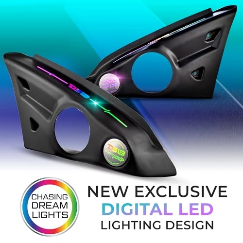 SLG-AR6V2 - Arm Rest Enclosure Digital LED Lights Fits 2x 6.5" Speakers