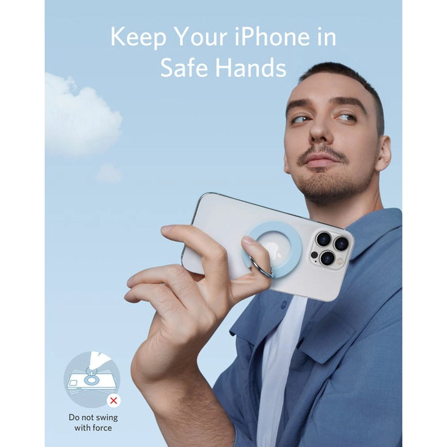 610 MagGo - Magnetic Phone Grip iPhone 13/12