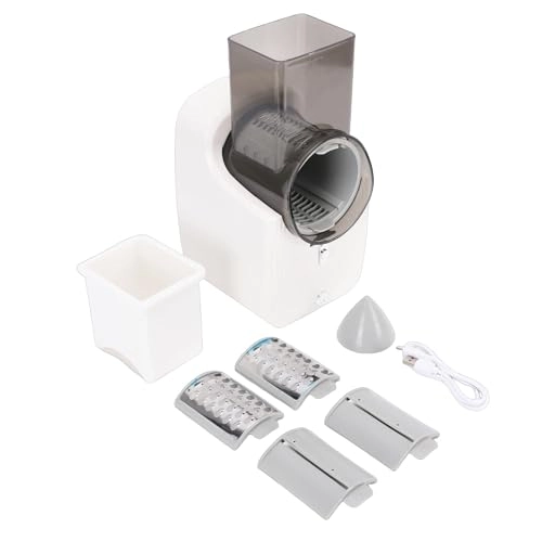 Electric Spiral Vegetable Shredder - 4500mAh White