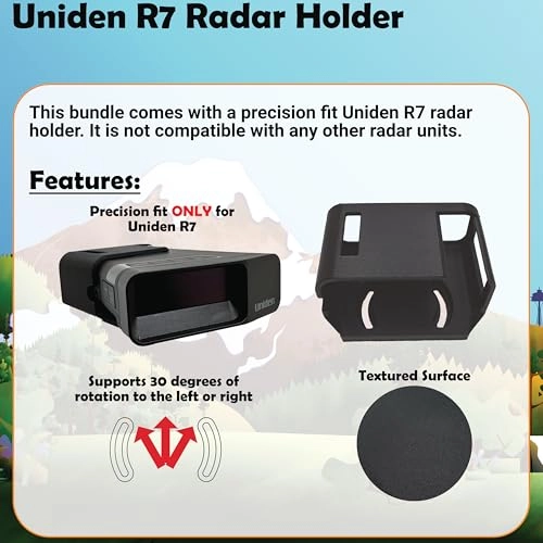Radar Holder for Uniden R7