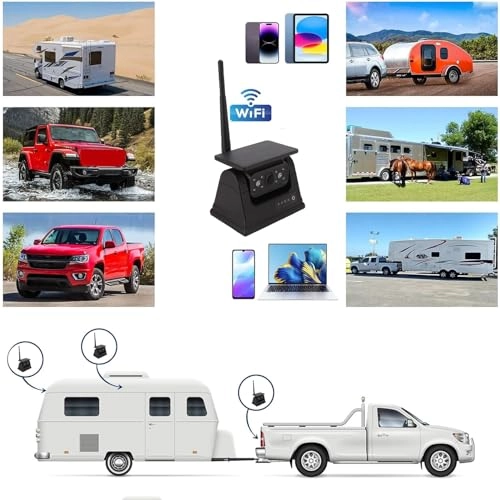 Wireless Backup Camera - Infrared night Wi-Fi 1080P