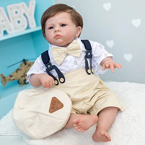 Cameron Reborn Baby Doll - 24 Inch Brown Eyes