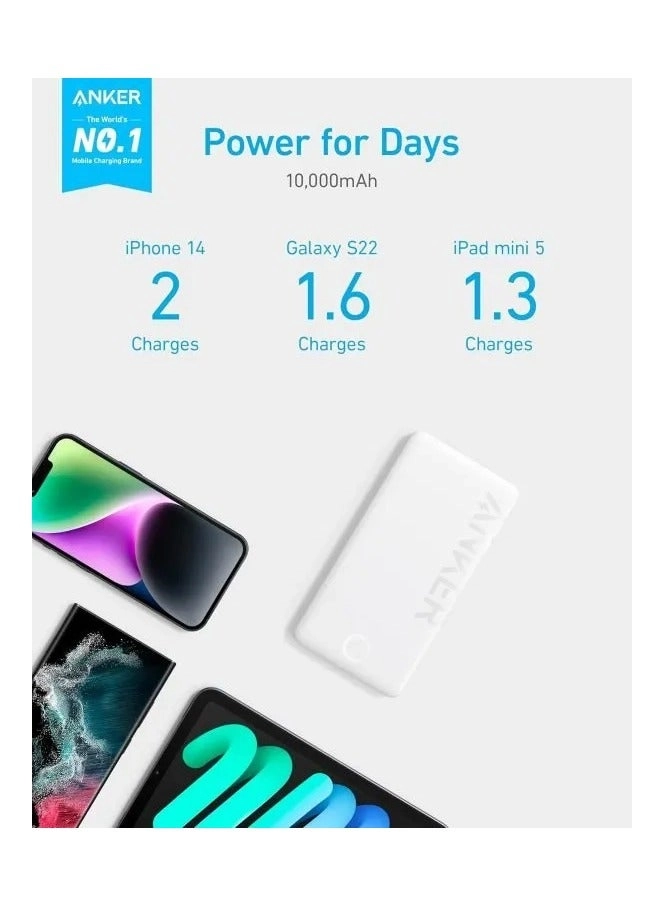 323 PowerCore - 10000 mAh 12W Fast-Charging